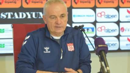 Sivasspor'da k&ouml;t&uuml; gidişe Rıza &Ccedil;alımbay dur dedi