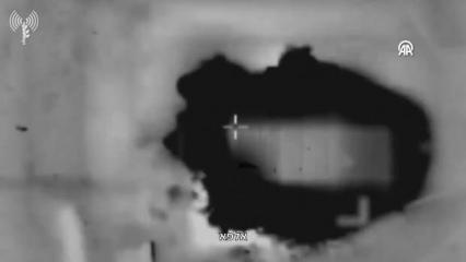 Suriye'ye ağır bombardıman! İsrail görüntülerini yayınladı
