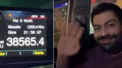 Taksimetre 22 saat açık kaldı, şehir şehir dolaştı! Rekor taksi ücreti