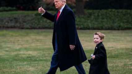 Trump'ın Elon Musk'ın oğlu X ile görüntüleri viral oldu