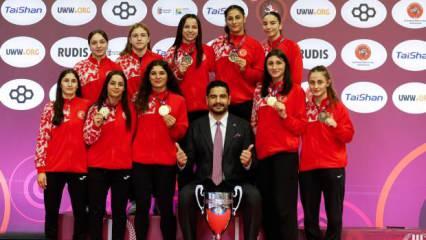  U23 Kadın Güreş Milli Takımı, Avrupa şampiyonu