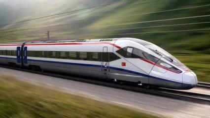 Yeni hızlı tren hattı müjdesi! 3,5 saate düşecek