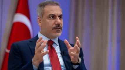 Bakan Fidan'dan kritik YPG mesajı: Şam'da ele aldık!