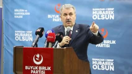 BBP lideri Destici'den İmamoğlu yorumu