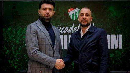 Bursaspor'un yeni teknik direktörü belli oldu
