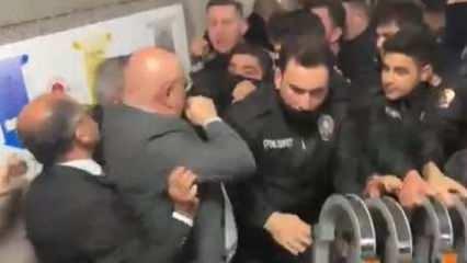 CHP'li Mahmut Tanal adliyede olay çıkardı! Polise zor anlar yaşattı
