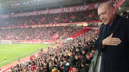 Cumhurbaşkanı Erdoğan'dan A Milli Takım'a tebrik telefonu