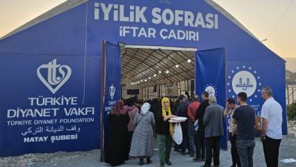 Türkiye Diyanet Vakfı, ​Ramazan ayında depremzedeleri yalnız bırakmıyor