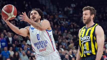 Fenerbahçe Beko, Anadolu Efes'i devirdi