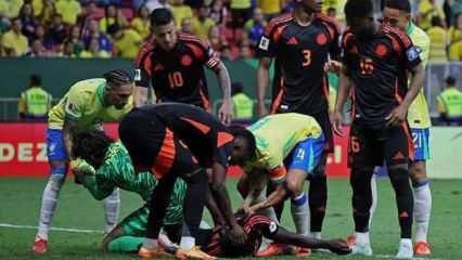 Davinson, G.Saray taraftarlarını korkuttu! Sahaya sedye girdi