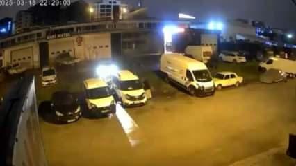 Hırsızın böylesi! Kendi aracını çalarken kameraya yakalandı