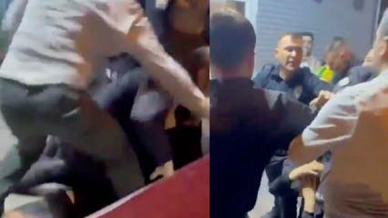 Kilis’te yüksek sesle müzik çalan işletmeyi uyaran polislere saldırı