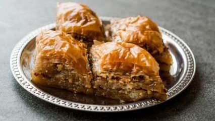 Kıyır kıyır ev baklavası tarifi: Kolay 1 tepsilik lezzet