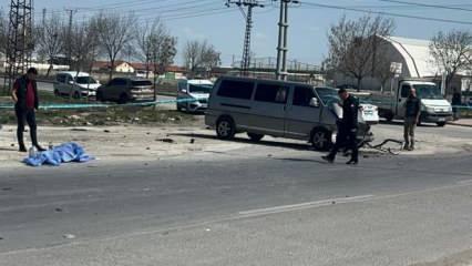 Konya’da minibüs TIR ile çarpıştı: 1 ölü, 4 yaralı