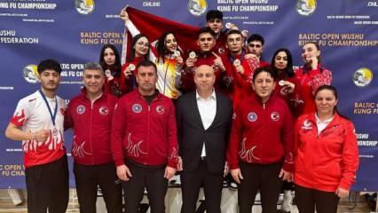 Litvanya'da Türklerin günü: Tam 10 madalya kazandılar