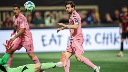 Messi, şapkadan tavşan çıkardı! Miami, deplasmanda kazandı