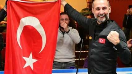 Milli bilardocu Semih Saygıner, dünya şampiyonu oldu