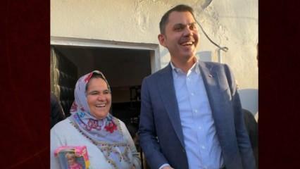 Murat Kurum ile vatandaş arasında güldüren sohbet