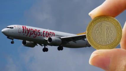 Pegasus uçak biletlerini 1 TL yaptı: İşte kampanyanın detayları
