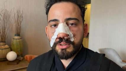 Siparişler geciktiği için gitmek isteyen müşteriyi darbettiler