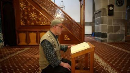 Sünneti yerine getirmek için 25 yıldır cami cami geziyor