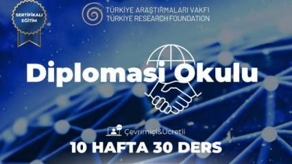 Türkiye Araştırmaları Vakfı Diplomasi Okulu başvuruları devam ediyor