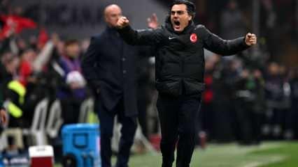 Vincenzo Montella, Türkiye tarihine geçti! Milli Takım'da bir ilk...