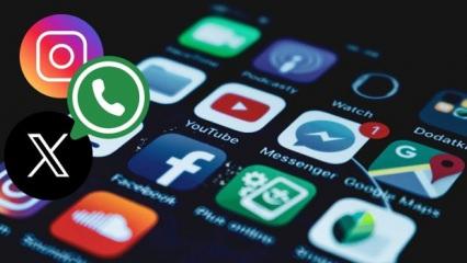 X (twitter), Instagram ve WhatsApp'ta erişim sorunu! Açılmıyor