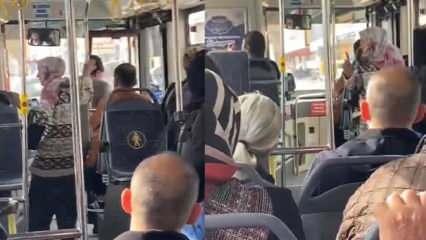 Yolcular şoke oldu: Tanımadığı kadına otobüste evlilik teklifi etti!