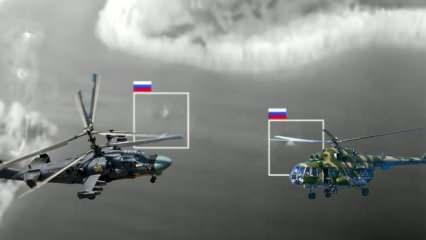 ABD silahları devreye girdi! 4 Rus helikopterin imha edildiği anlar