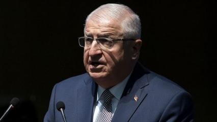 Bakan Güler: "Terör örgütü PKK derhal ve koşulsuz olarak silahlarını teslim etmelidir"