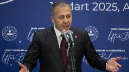 Saraçhane protestolarında bilançoyu açıklayan Yerlikaya: Peki o asitler, baltalar nedir?