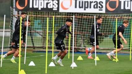Beşiktaş, Göztepe ile oynayacağı kupa maçına hazırlanıyor