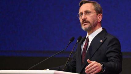 CHP'nin boykotuna Fahrettin Altun'dan tepki: Nefret söylemine artık son verin!