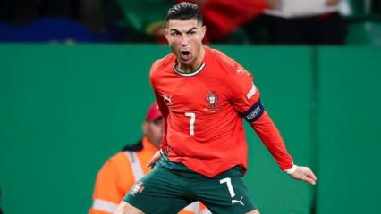 Cristiano Ronaldo adını Guinnes Rekorlar Kitabı'na yazdırdı