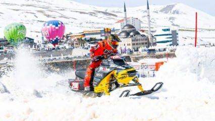 Dünya Kar Motosikleti Şampiyonası ülke ekonomisine katkı sağladı