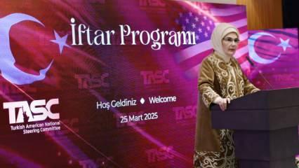 Emine Erdoğan, New York'ta TASC'ın iftar programına katıldı