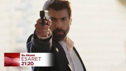 Esaret dizisinde Orhun Yekta’ya silah doğrultuyor! Afife ölümle pençeleşiyor