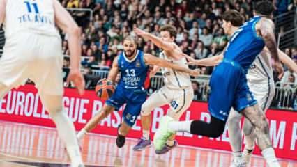 EuroLeague'de alev aldılar! Anadolu Efes, Maccabi'ye şans tanımadı