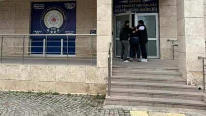'Seni emekli olduğunda bulacağım' diyerek polisi tehdit etmişti, yakalandı