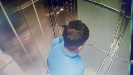 Kadıköy'de davulcu, girdiği binanın asansörüne tuvaletini yaptı