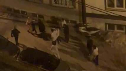 Kağıthane'de sokak ortasında kadına tekme tokat dayak: 'Vur vur hak etti'