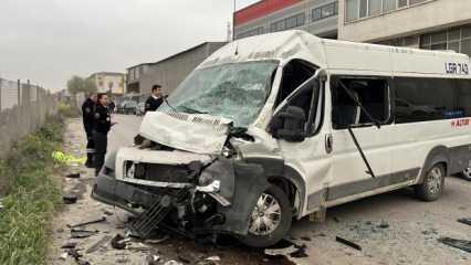 Kafa kafaya &ccedil;arpıştılar: &Ccedil;ok sayıda yaralı var!