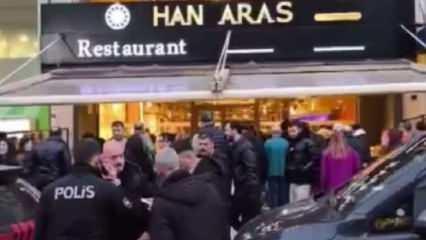 Mecidiyeköy'de restorana silahlı saldırı