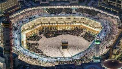  Mescid-i Haram’da tarihi rekor!