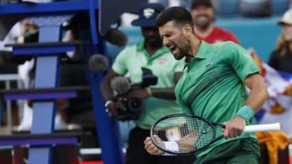 Novak Djokovic, Miami Açık'ta finale yükseldi