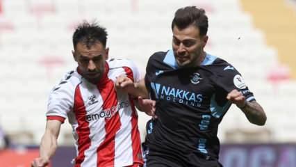 Manaj duble yaptı! Sivasspor, Adana Demirspor'a patladı