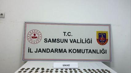 Tarihi eser kaçakçılığı! 130 adet sikke ele geçirildi