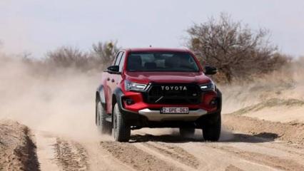 Toyota Hilux GR SPORT Kapadokya'da tanıtıldı