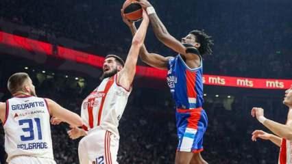 Anadolu Efes uzatmalarda 1 sayı farkla kazandı!